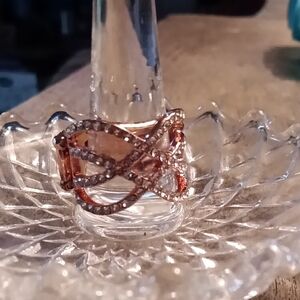 Paparazzi Rose Gold and Silver Ring